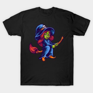 Halloween witch T-Shirt